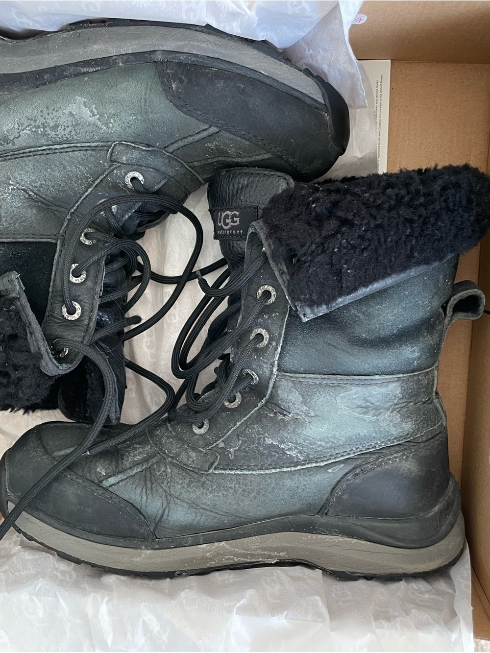 UGG Women's Black Adirondack Boot III